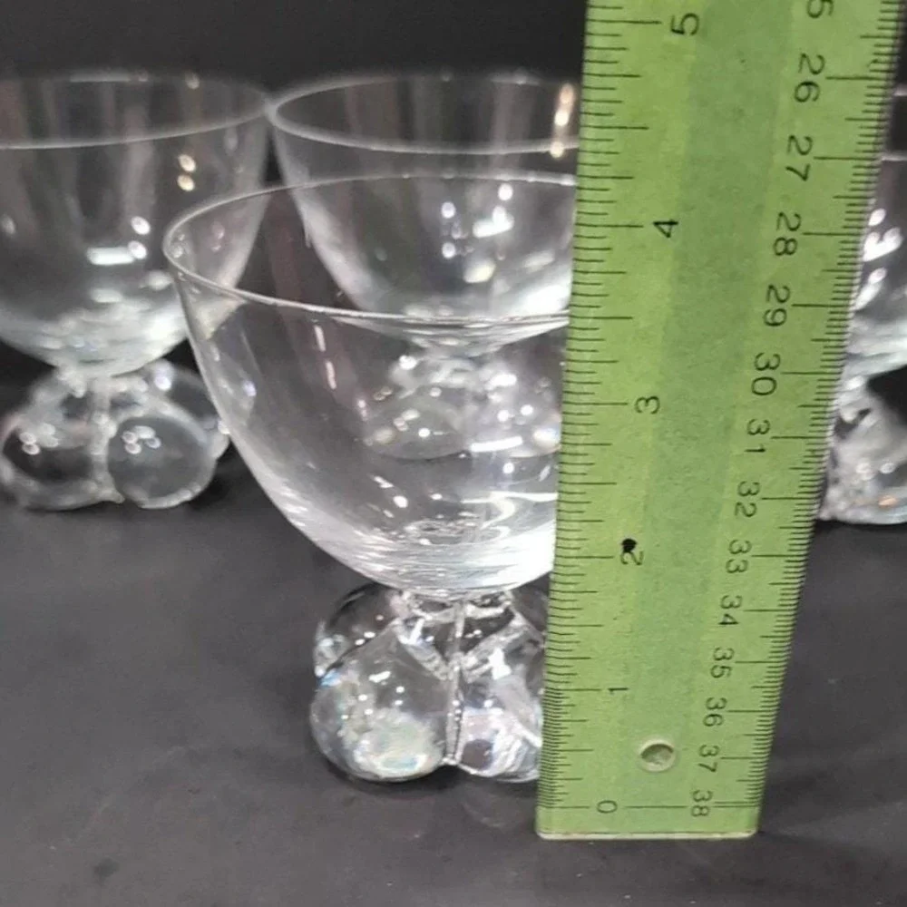 Tiffin Franciscan Du Jour‎ Champagne Coupes, Set of 4, Vintage Sherbet Glasses